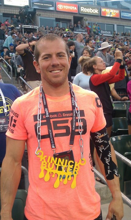 Post workout at 2012 Reebok Crossfit Games